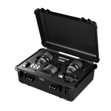 DZOFilm Pavo Kit de 3 lentes Anamórficos 2X, S35