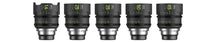 NiSi, Kit 5 lentes de fotograma completo ATHENA Prime T2.4/1.9 (montaje PL)