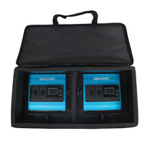 Dracast Serie X LED500 RGB y kit de 2 luces LED bicolores con estuche de viaje acolchado