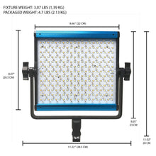 Dracast Serie X LED500 RGB y kit de 2 luces LED bicolores con estuche de viaje acolchado
