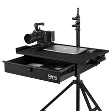 Selens Plataforma de trabajo con cajón con cerradura