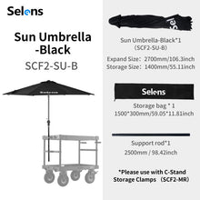 Selens Sombrilla (negra o blanca)