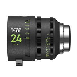 NiSi, Kit lentes de cine Aureus Prime Full Frame T1.4: 18, 24, 35, 50, 85 (montura PL)