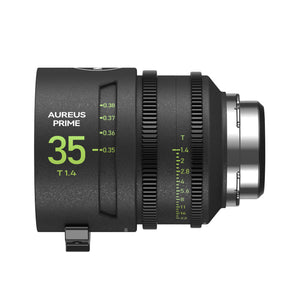 NiSi, Kit lentes de cine Aureus Prime Full Frame T1.4: 18, 24, 35, 50, 85 (montura PL)