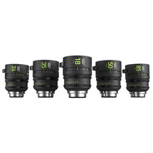 NiSi, Kit lentes de cine Aureus Prime Full Frame T1.4: 18, 24, 35, 50, 85 (montura PL)