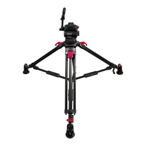 Cartoni Focus 8 Fluid Head con Red Lock Tripod System