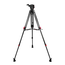 Cartoni Focus 8 Fluid Head con Red Lock Tripod System