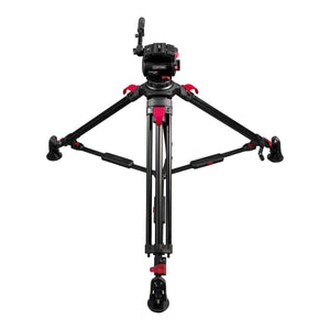 Cartoni Focus 10 Fluid Head con Red Lock Tripod System MS
