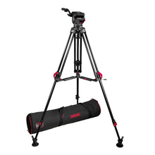 Cartoni Focus 12 Fluid Head con Red Lock Tripod System