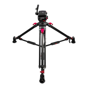 Cartoni Focus 12 Fluid Head con Red Lock Tripod System