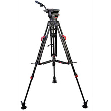 Cartoni Focus 12 Fluid Head con Red Lock Tripod System