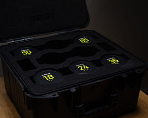 NiSi, Kit lentes de cine Aureus Prime Full Frame T1.4: 18, 24, 35, 50, 85 (montura PL)