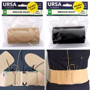 URSA Correas de cintura con doble bolsillo