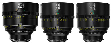 DZOFILM Kit 3 GNOSIS Objetivo macro cine (24 | 32 | 65 | 90 mm)