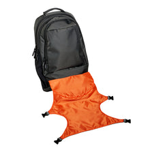 K-Tek, KSBPX Mochila Stingray X con arnés integrado (naranja, negro)