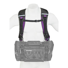 K-Tek, KSBPXP Mochila Stingray X con arnés integrado (morado, negro)