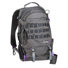 K-Tek, KSBPXP Mochila Stingray X con arnés integrado (morado, negro)