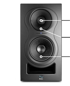 Kali Audio, Monitor de estudio coincidente de 3 vías IN-8 V2