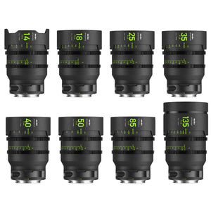 NiSi, Master Kit 8 lentes de fotograma completo ATHENA Prime T2.4/1.9