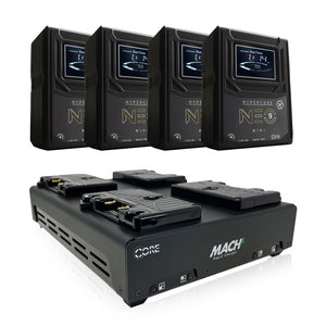 CORE SWX, Kit Baterías NEO 9 Mini y Cargador Mach4