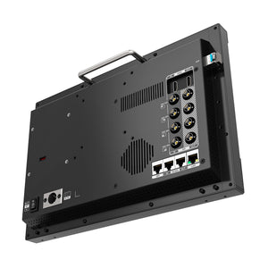 Liliput, Q13-8K Monitor de campo con estuche de transporte, 8K 12G-SDI 3840×2160