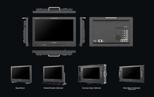 Liliput, Q15-8K Monitor de campo c/placa batería, 15,6" 4x 12G-SDI de alto brillo