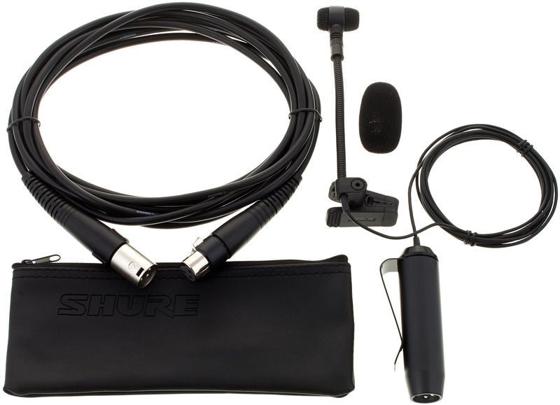 SHURE PGA98H Cardioid Condenser Instrument Clip Microphone