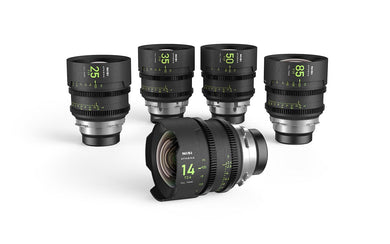 NiSi, Kit 5 lentes de fotograma completo ATHENA Prime T2.4/1.9 (montaje PL)
