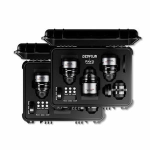 DZOFilm Pavo Kit de 6 lentes Anamórficos 2X, S35