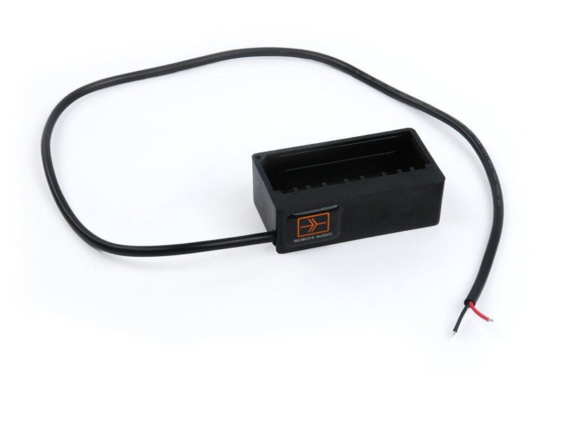 REMOTE AUDIO, Copa de Baterias NP-1 NPADPT, cable para batería sin conector