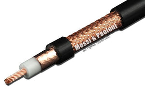 Cable coaxial M&P Hyperflex 10 ( ø10.3mm/.400") Premium con conectores BNC para Antena y RF