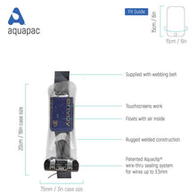 Aquapac, estuche protector a prueba de agua para Radio de micrófonos - Pequeño, 158B