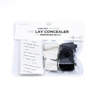 BBI, THE LAV CONCEALER PARA SENNHEISER ME 2-II G4 (PAQUETE DE 6)