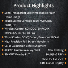 Portkeys BM5WRIII 5.5 pulgadas con pantalla táctil compacta de alto brillo de 2200 nits