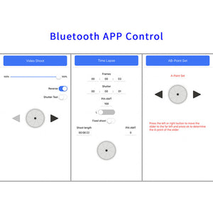 CAME-TV Control deslizante Parallax con Bluetooth