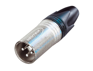 Neutrik conector XLR 3 Pin macho, para soldar