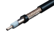 Cable coaxial M&P Extraflex Bury 7 ( ø7.3mm/.287") Premium con conectores BNC para Antena y RF