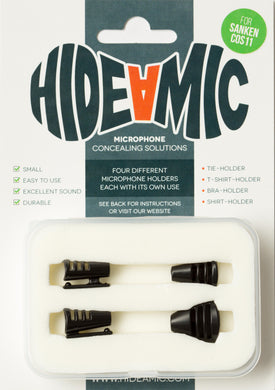 Hide-a-mic COS11 Kit de 4 Ocultadores