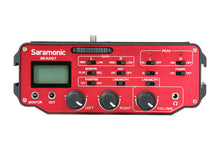 Saramonic SR-AX107 Mezclador e interface de audio para Camara DSLR