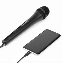 Saramonic SR-HM7 Di Digital Micrófono dinámico de mano con cable Lightning para Apple iPhoney iPad, Cable USB para PC o Mac