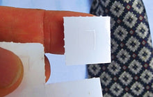 Hide-a-mic Sili-pads, Pads transparentes de silicon super adesivas