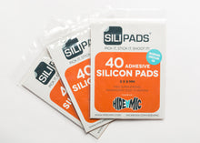 Hide-a-mic Sili-pads, Pads transparentes de silicon super adesivas