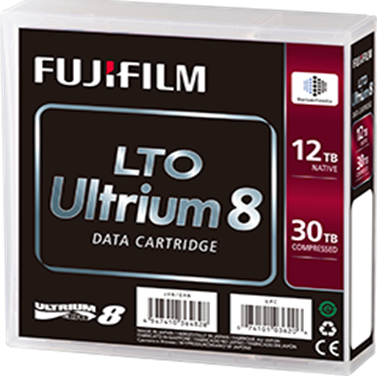 Cartucho de datos Fujifilm LTO-8 Ultrium LTO8 16551221